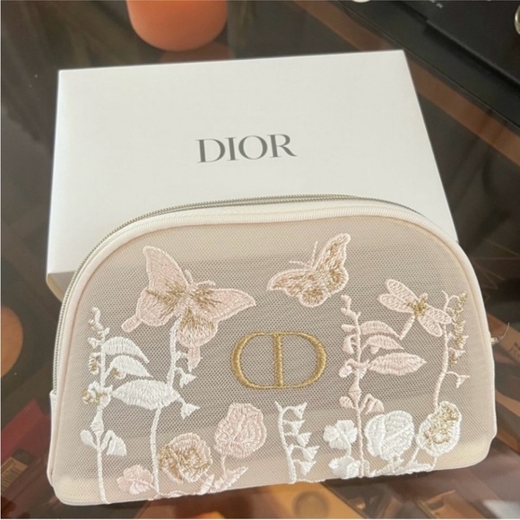 Dior bag - sheer, gauzy embroidered with butterflies, NIB. - Picture 1 of 10